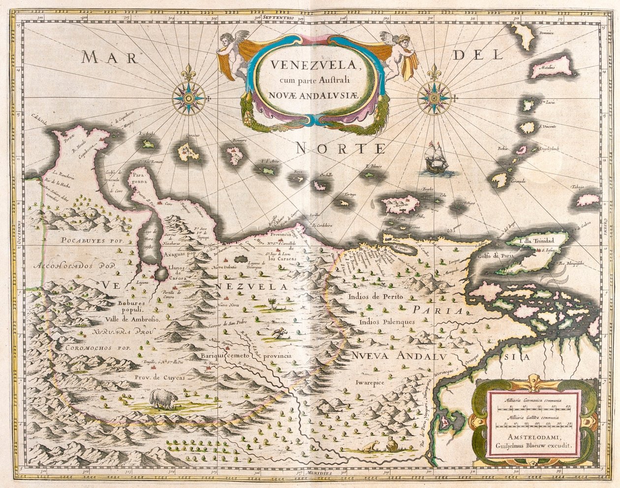 Venezuela, Trinidad, Tobago, Tortuga, Antilles, Caraïbes, dans 