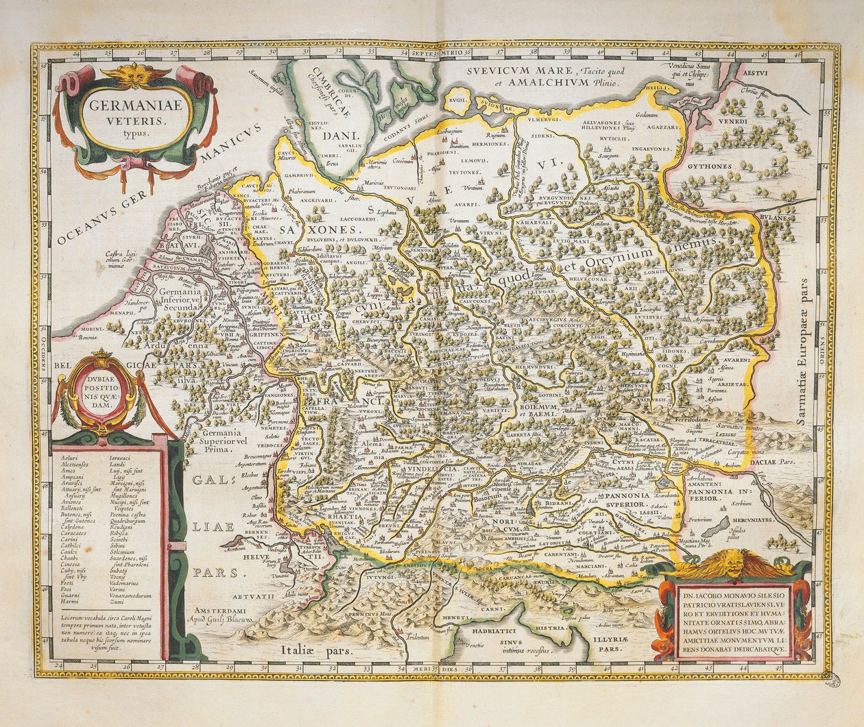 Veteris Germany du Theatrum Orbis Terrarum - Willem Blaeu