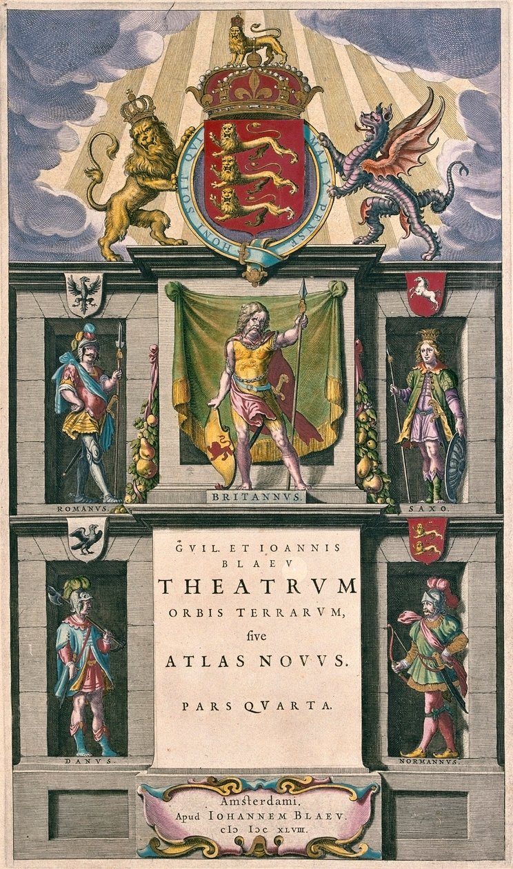 dans "Theatrum Orbis Terrarum, sive Atlas Novus" de Willem Blaeu, Amsterdam - Willem Blaeu