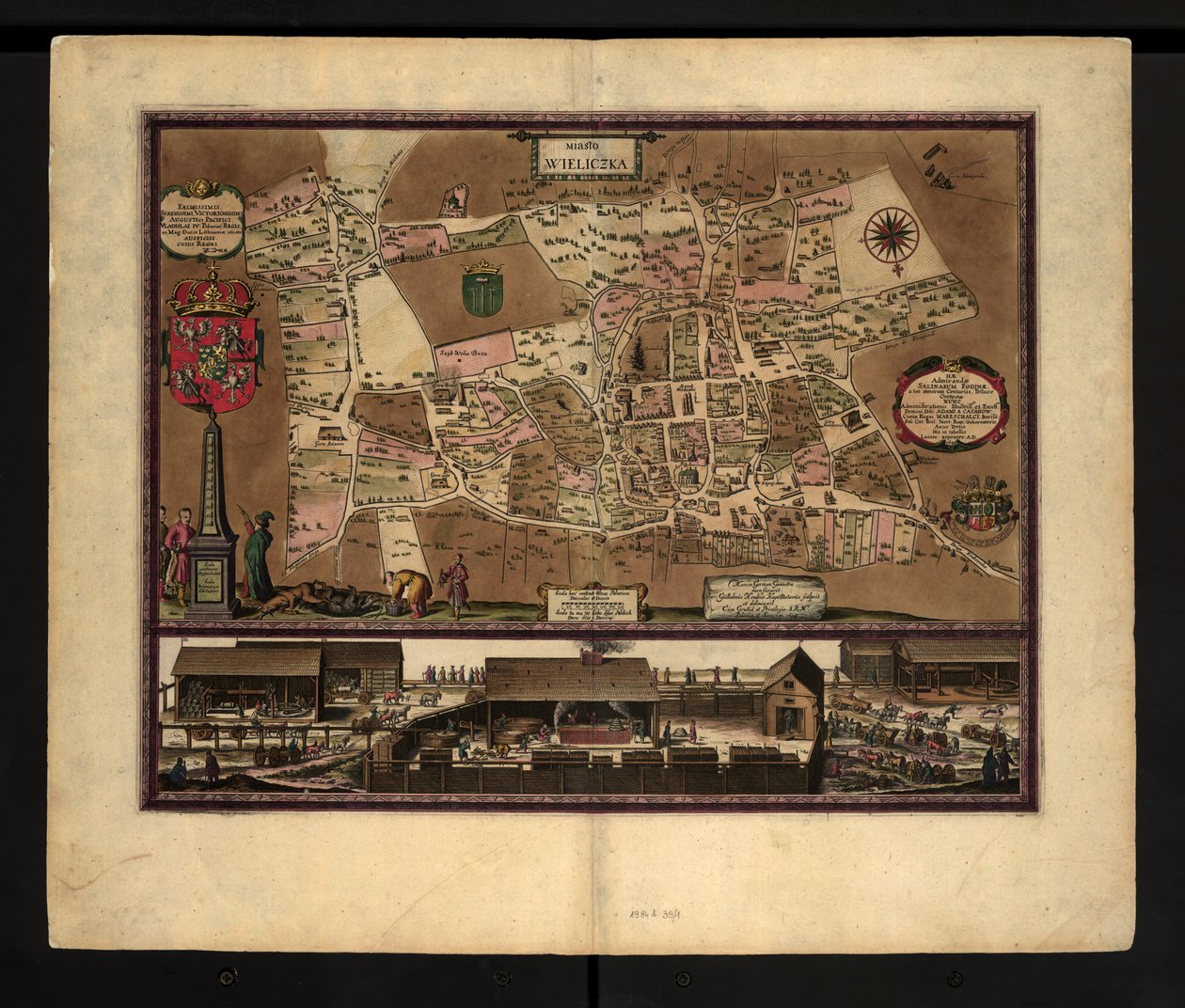 Mine de sel de Wieliczka par Wilhelm Hondius, Pologne - Willem Hondius