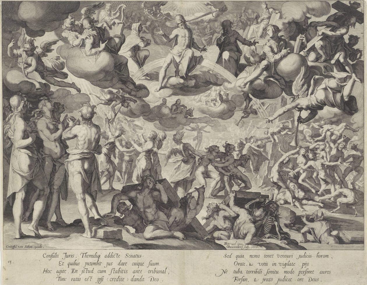 Jugement dernier - Willem Isaacsz. van Swanenburg
