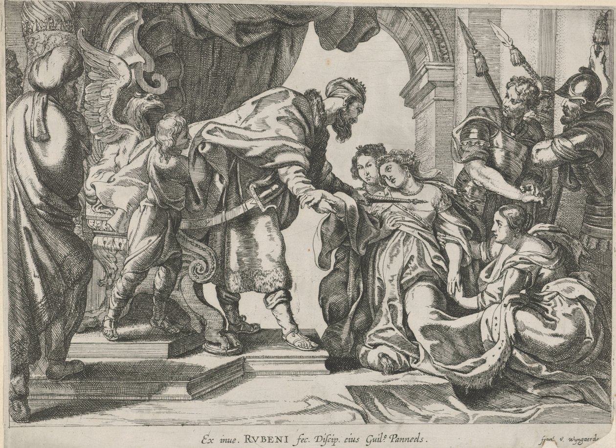 Esther devant Assuérus - Willem Panneels
