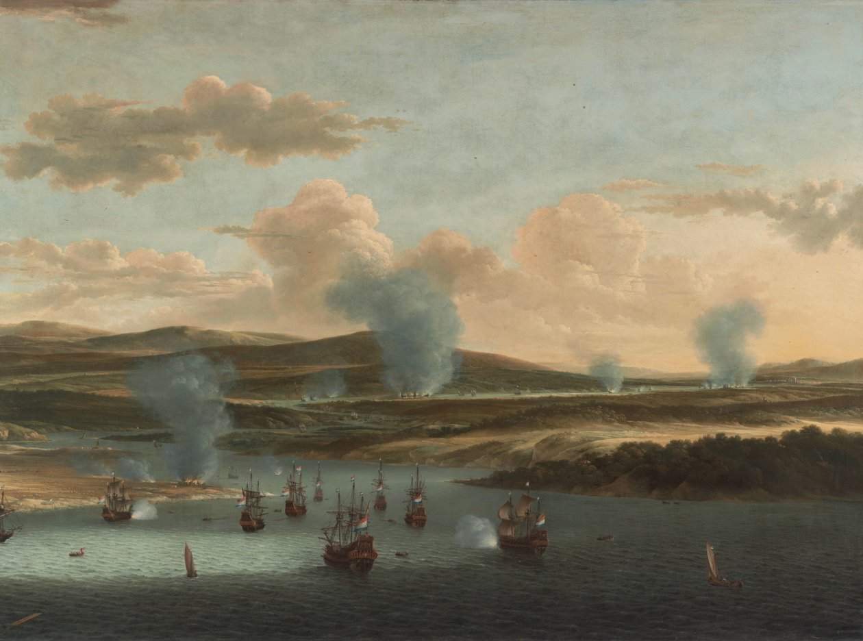 Bataille de Medway - Willem Schellinks