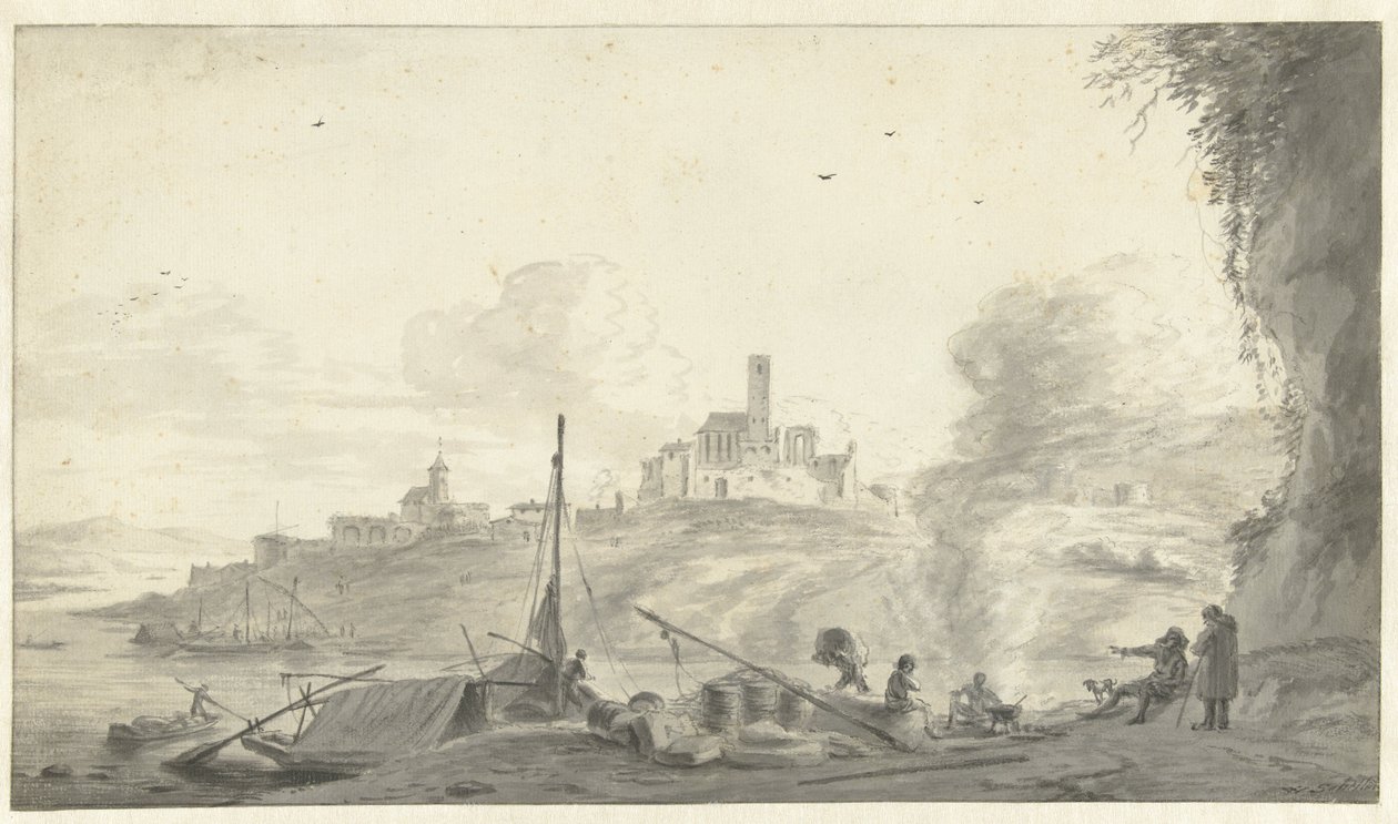 Paysage italien - Willem Schellinks
