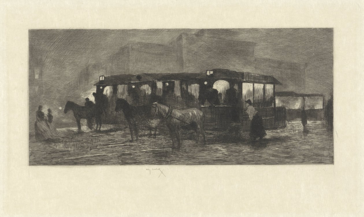 Place le soir - Willem Steelink (II)