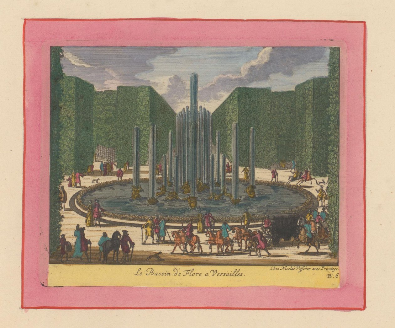 Bassin von Flora in den Gärten von Versailles - Willem Swidde