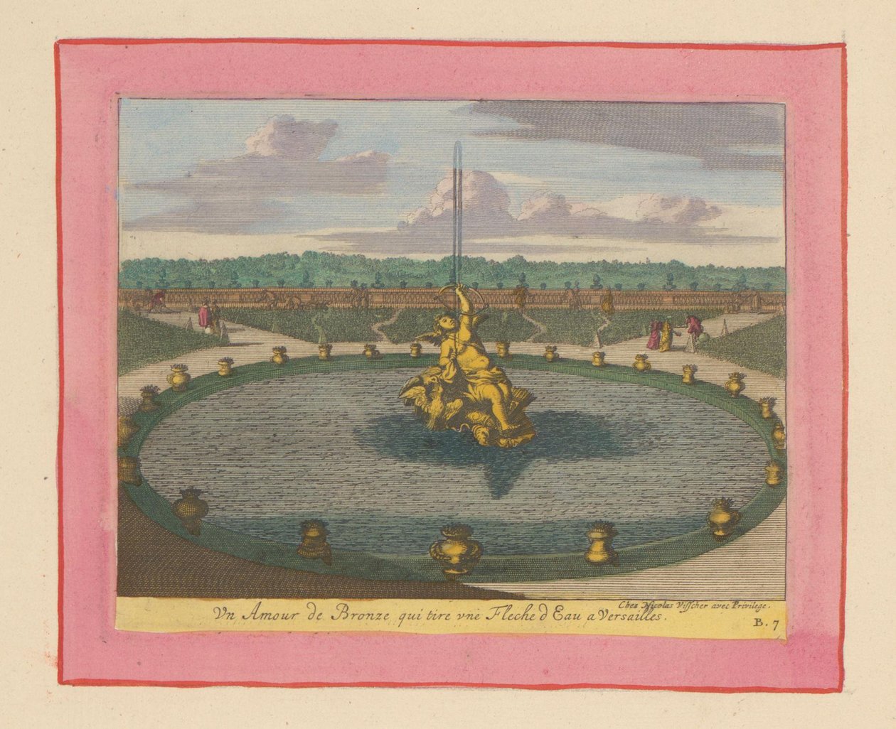 Amorbrunnen in den Gärten von Versailles - Willem Swidde