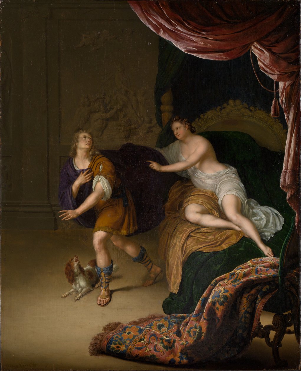 Joseph et la femme de Putiphar - Willem Van Mieris