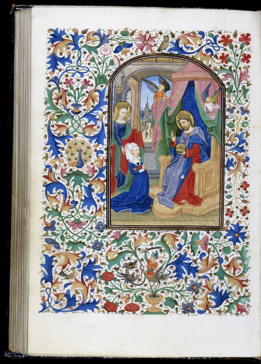 Besitzer von der heiligen Katharina Christus vorgestellt - Willem Vrelant