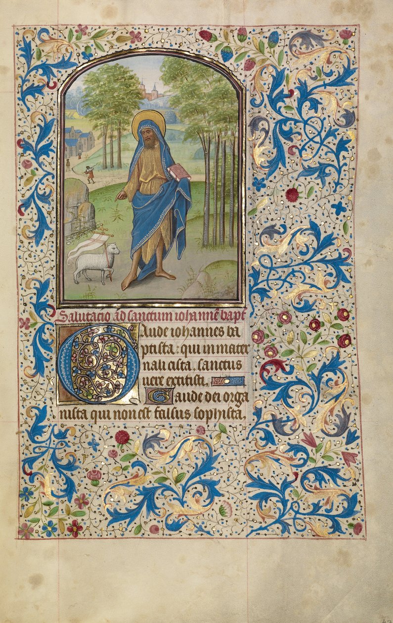 Johannes der Täufer - Willem Vrelant