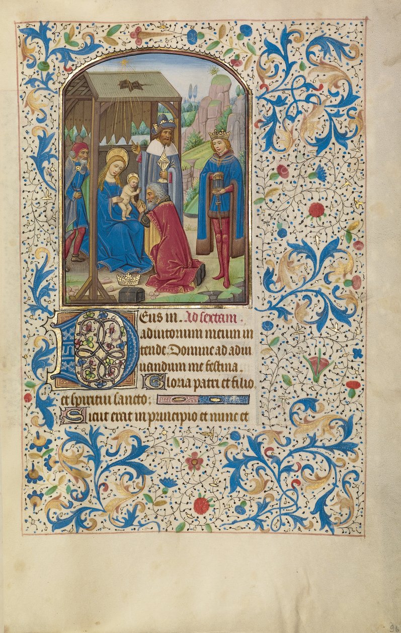 Die Anbetung der Könige - Willem Vrelant