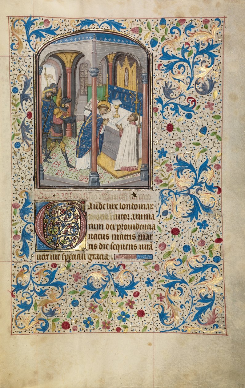 Das Martyrium des Heiligen Thomas Becket - Willem Vrelant