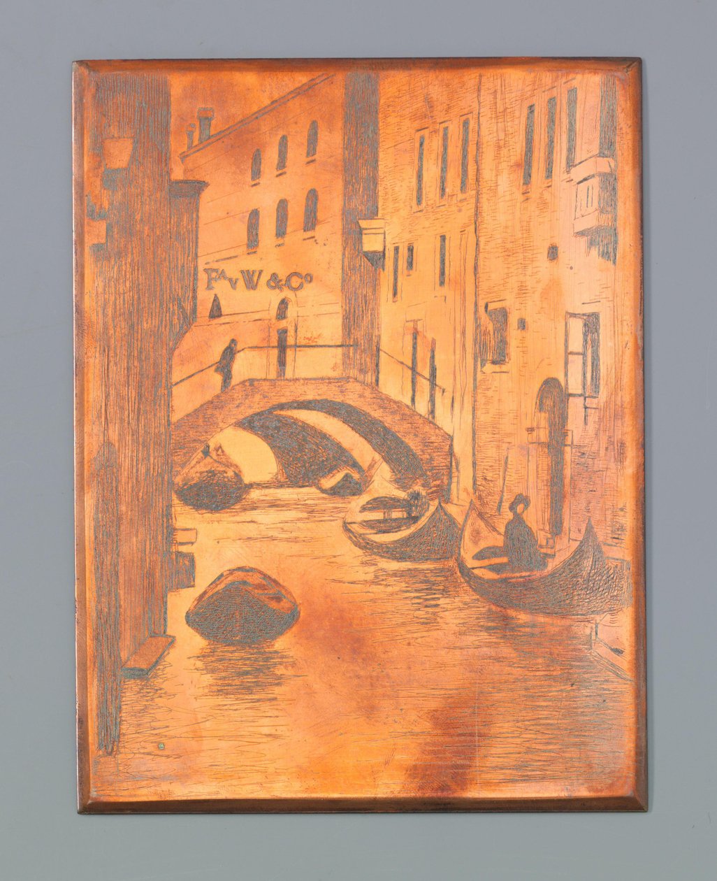 Brücke über den Rio di San Toma, Venedig - Willem Witsen