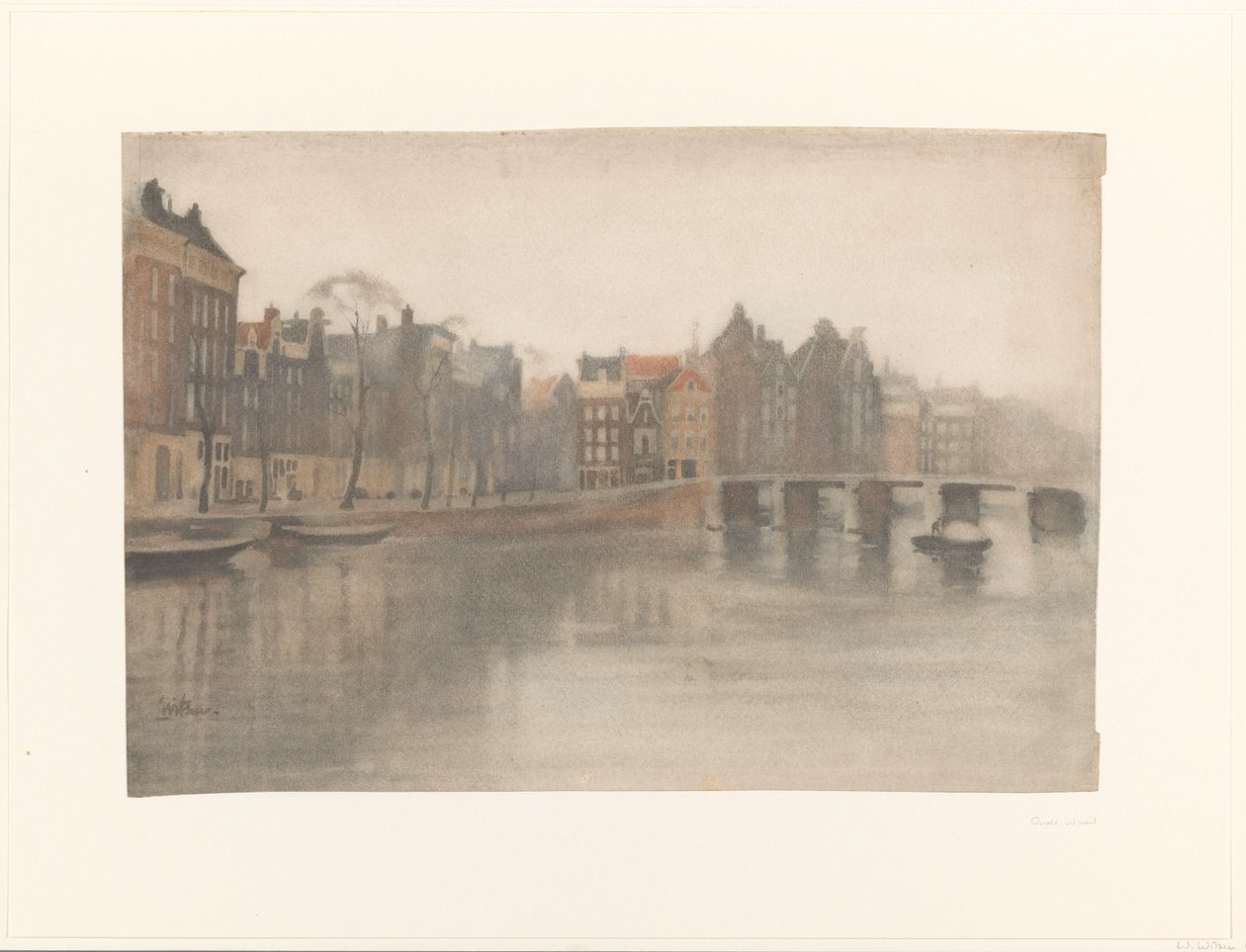 Le Vieux Waal à Amsterdam - Willem Arnoldus Witsen
