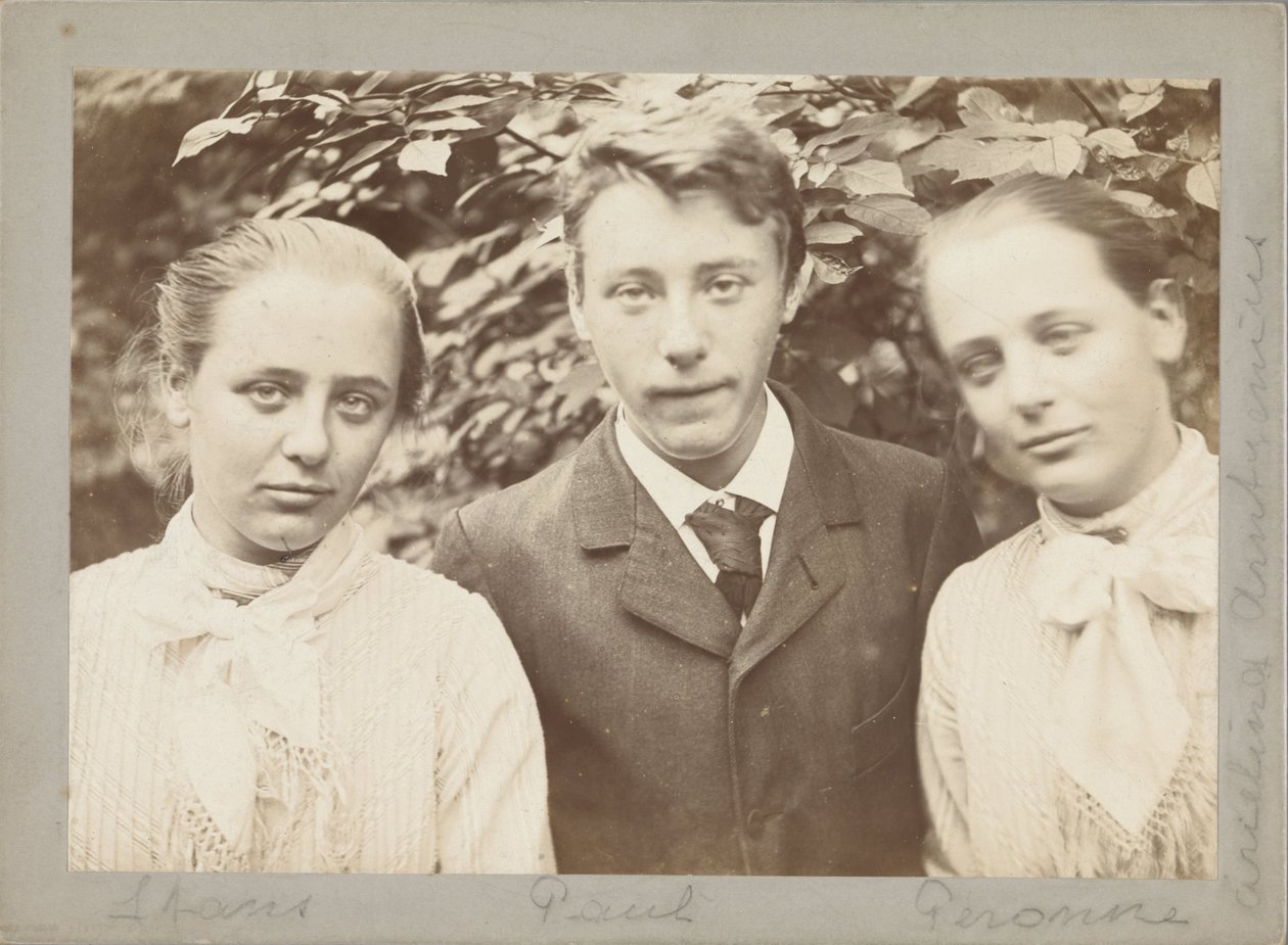 Les triplés Stans, Paul et Peronne Arntzenius - Willem Witsen