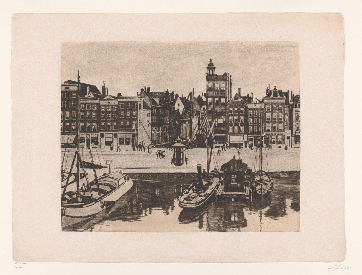 Vue du Damrak - Willem Witsen