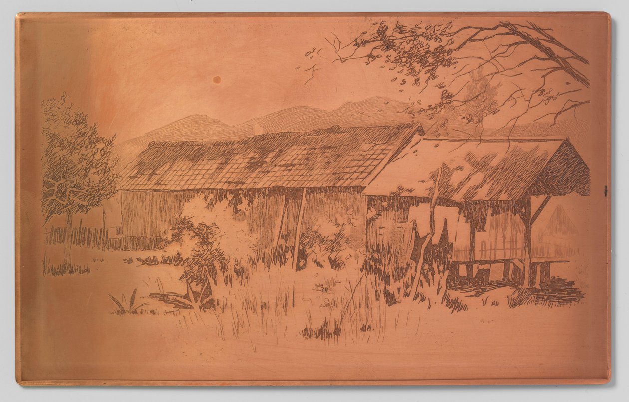 Long bâtiment annexe, Gambar - Willem Arnoldus Witsen