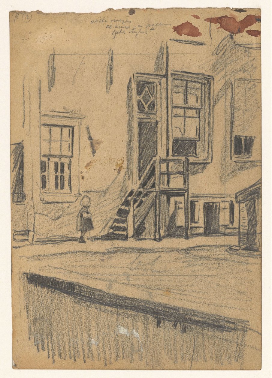 Fille près d