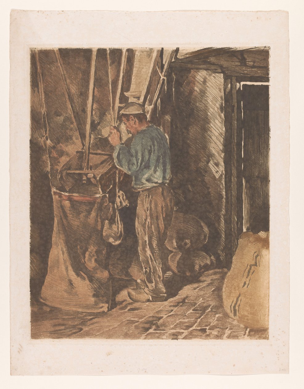 Meunier avec un sac de farine - Willem Arnoldus Witsen