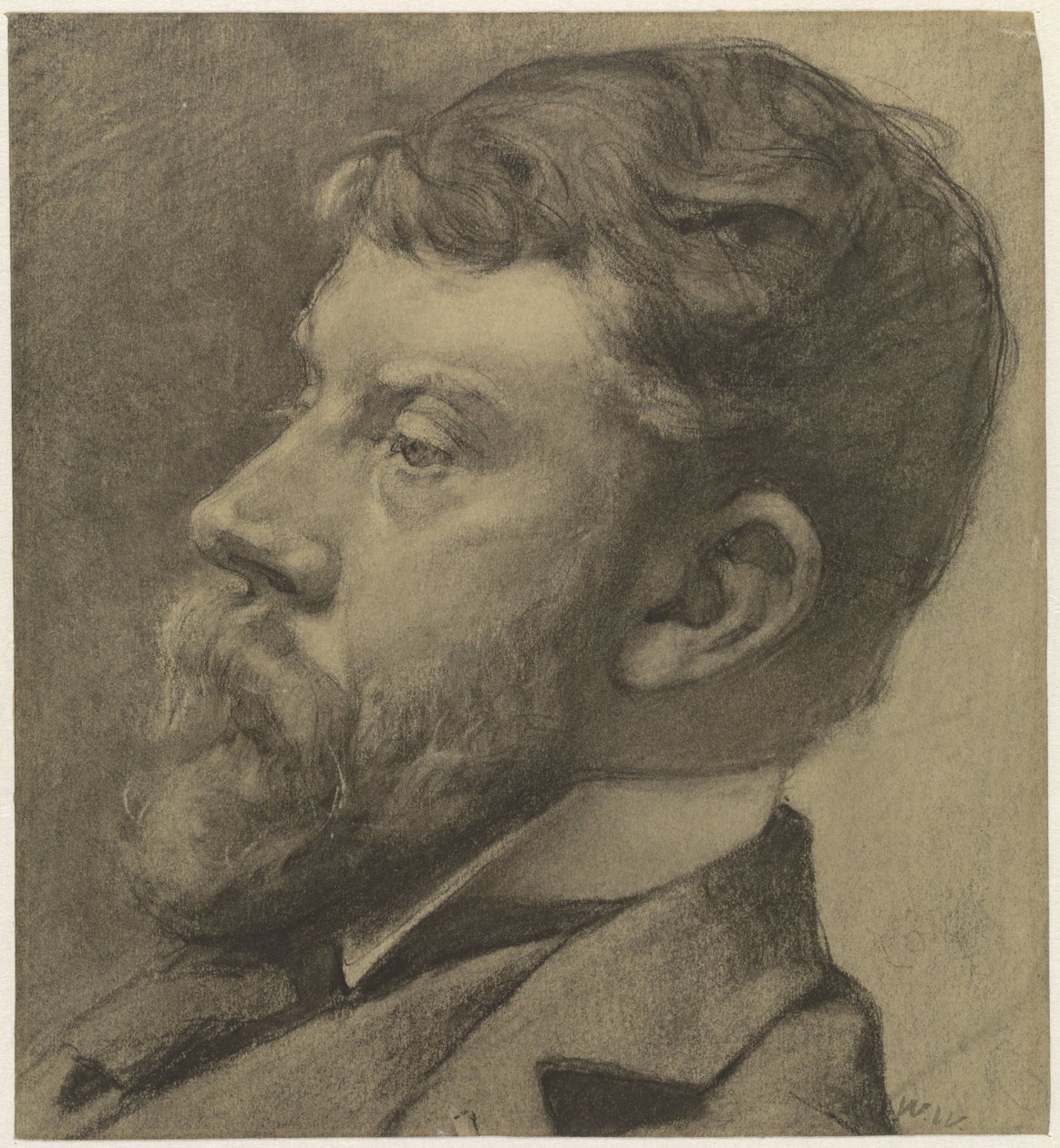Portrait de George Hendrik Breitner - Willem Witsen