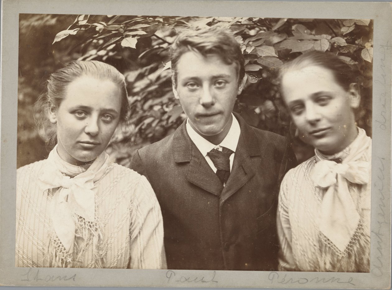 Les triplés Stans, Paul et Peronne Arntzenius - Willem Witsen