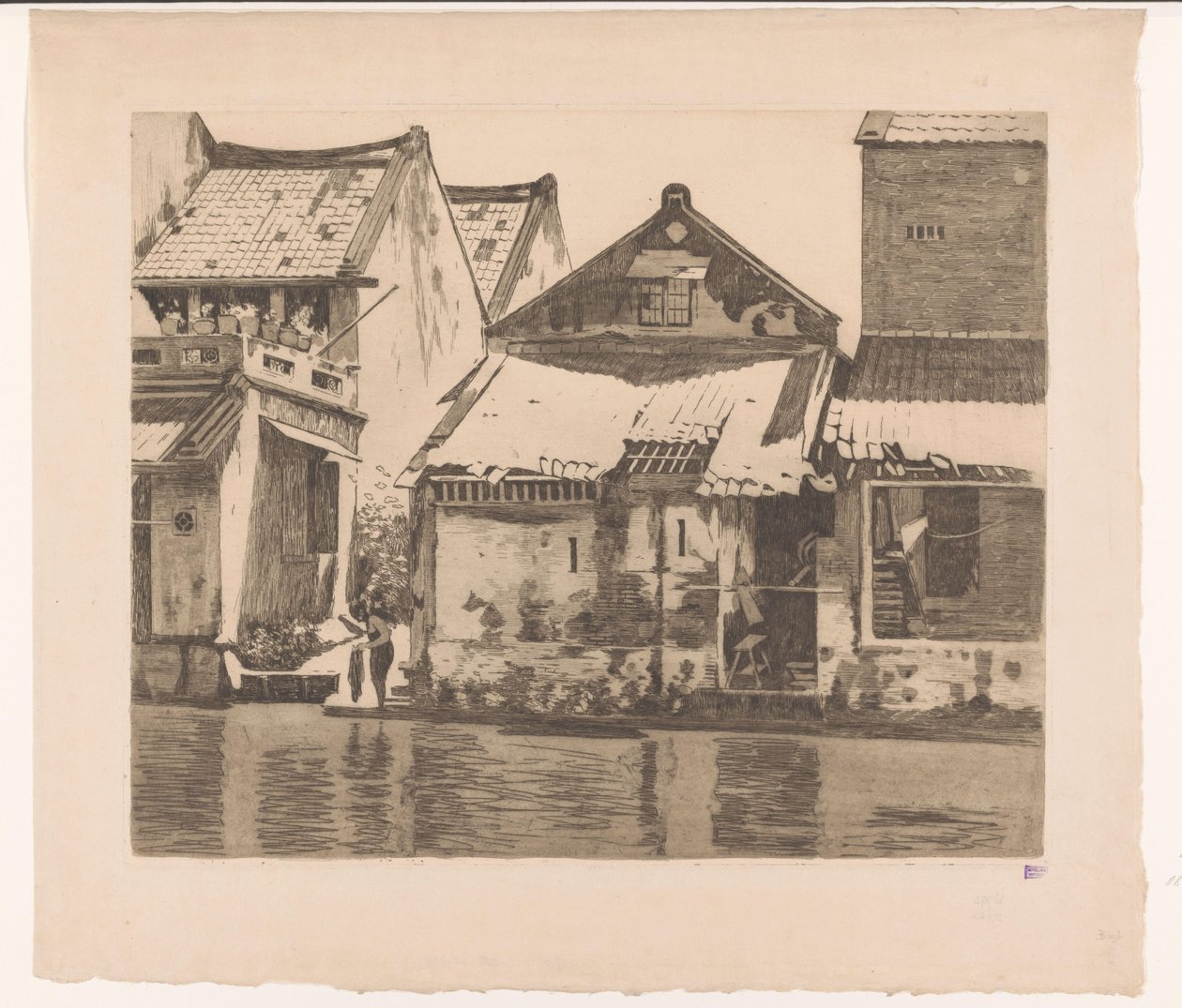 Maisons le long d