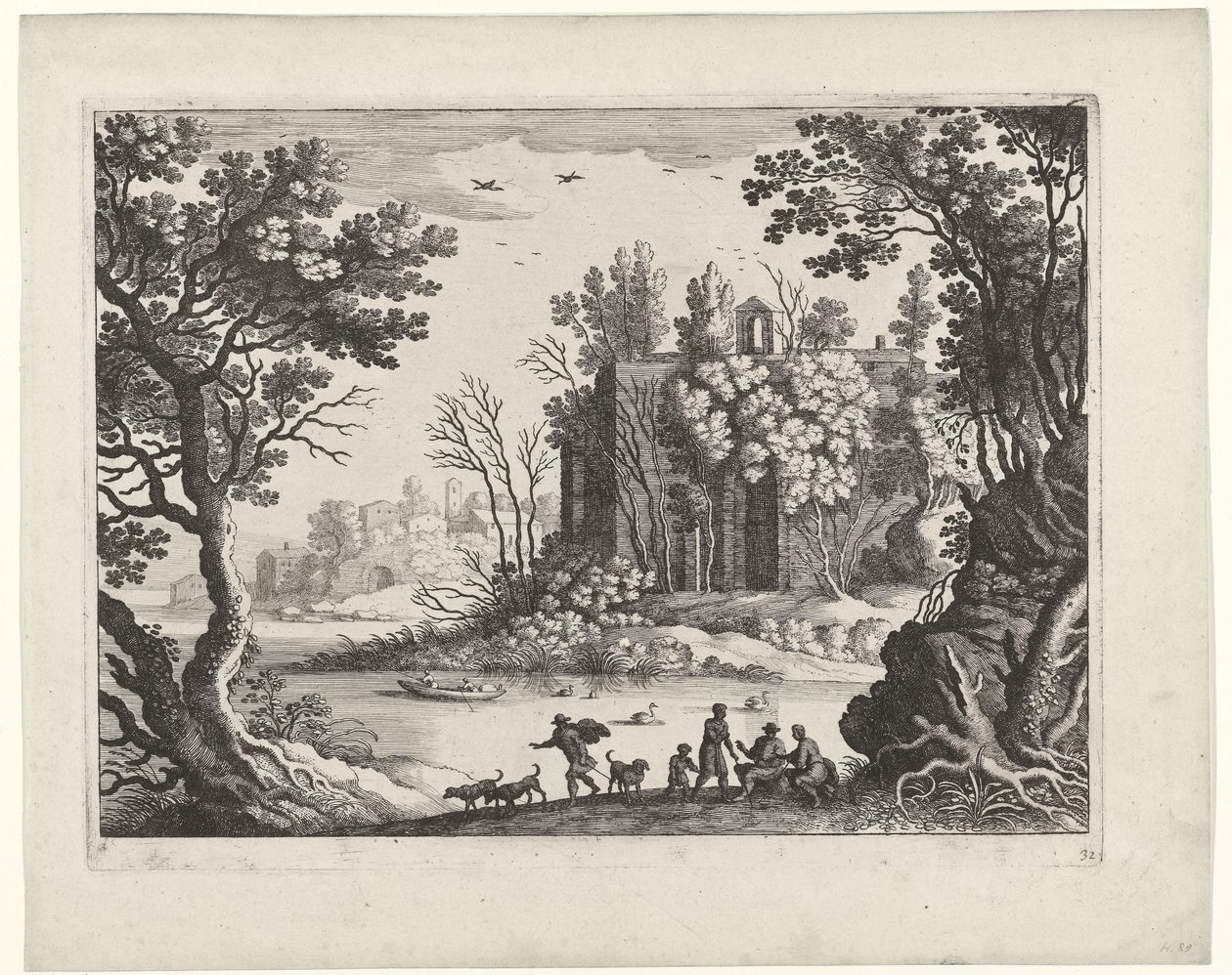 Bâtiment au bord d