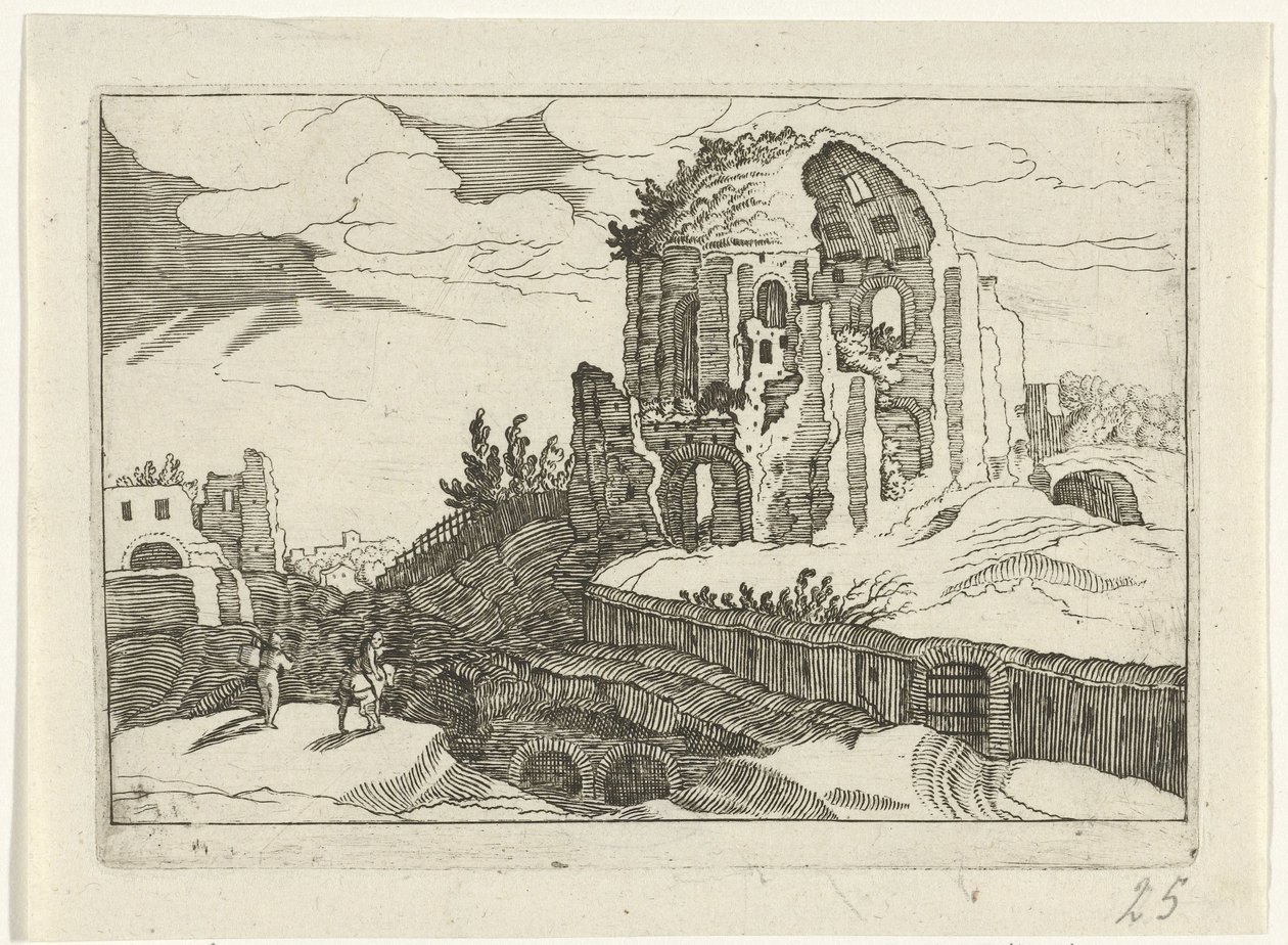 Nymphée à Rome - Willem van Nieulandt (II)