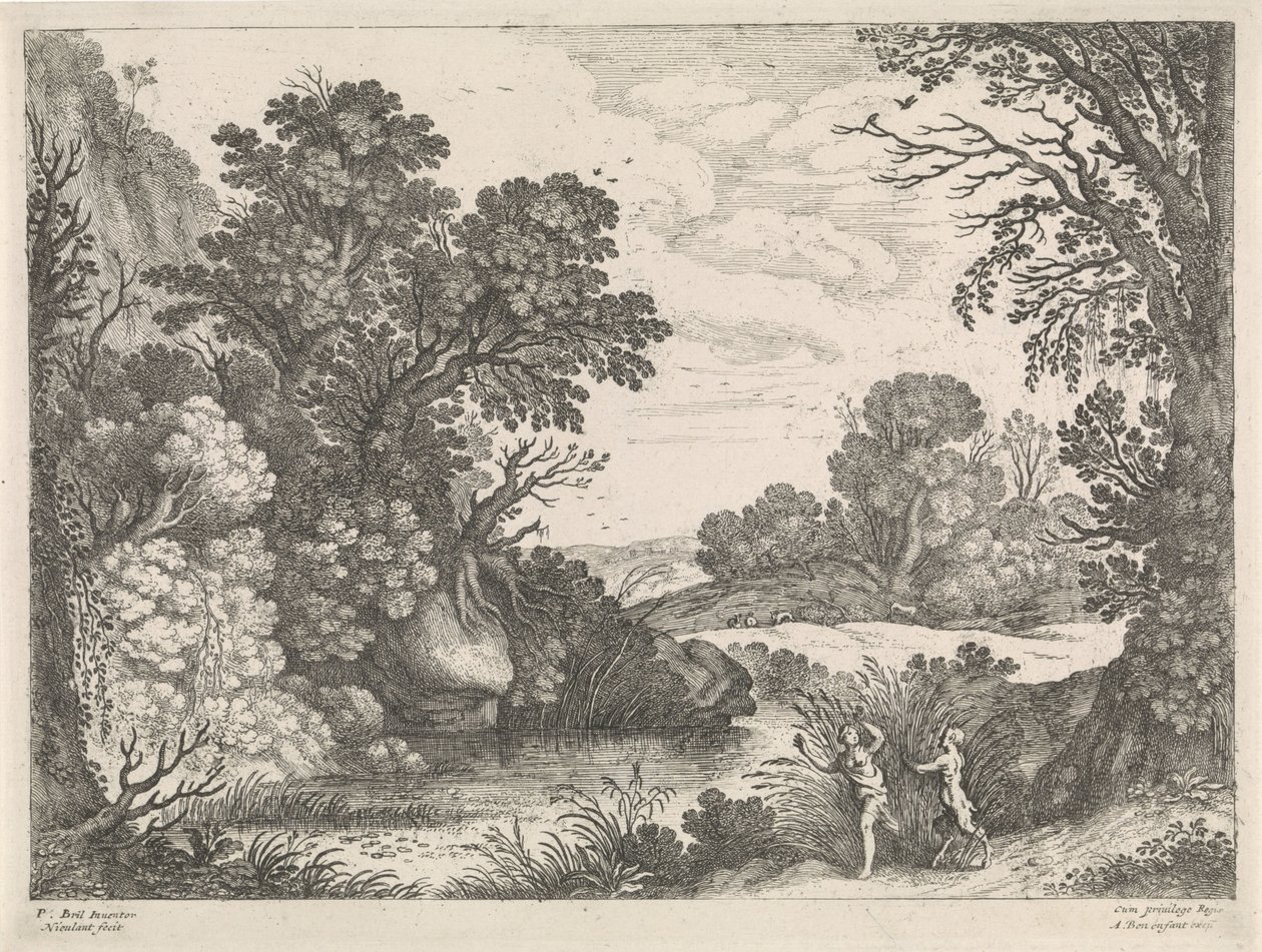 Pan et Syrinx - Willem van Nieulandt (II)
