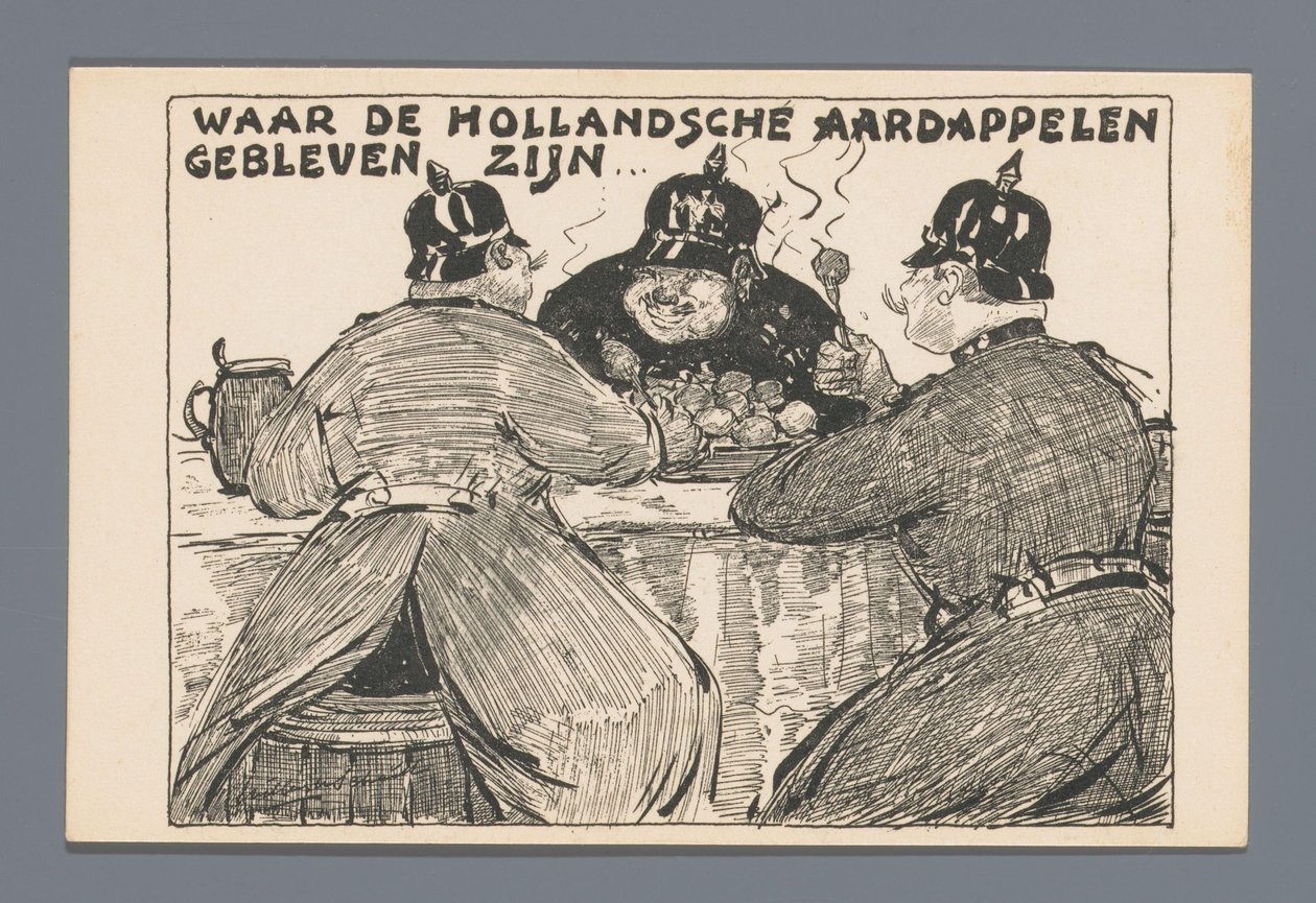 Où sont passées les pommes de terre hollandaises... - Willem van Schaik