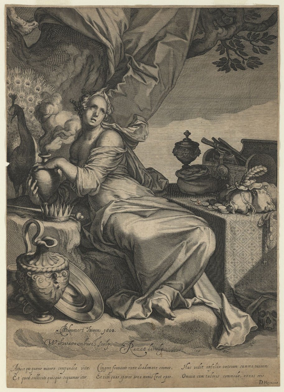 Allégorie de la vanité et de la nature transitoire des possessions mondaines, 1608 - Willem van Swanenburgh