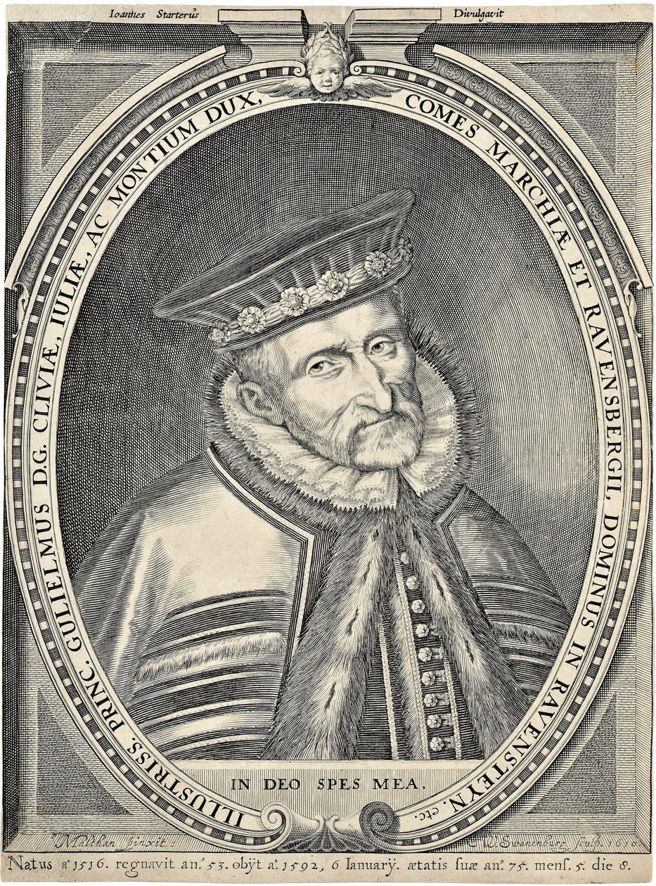 Portrait du duc Guillaume de Jülich-Clèves-Berg 1516-1592, 1610 - Willem van Swanenburgh