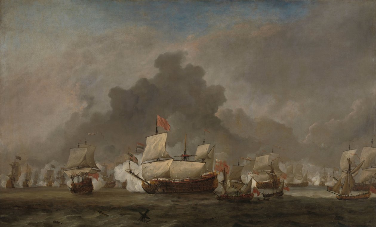 Bataille navale entre Michiel Adriaensz de Ruyter et le duc d