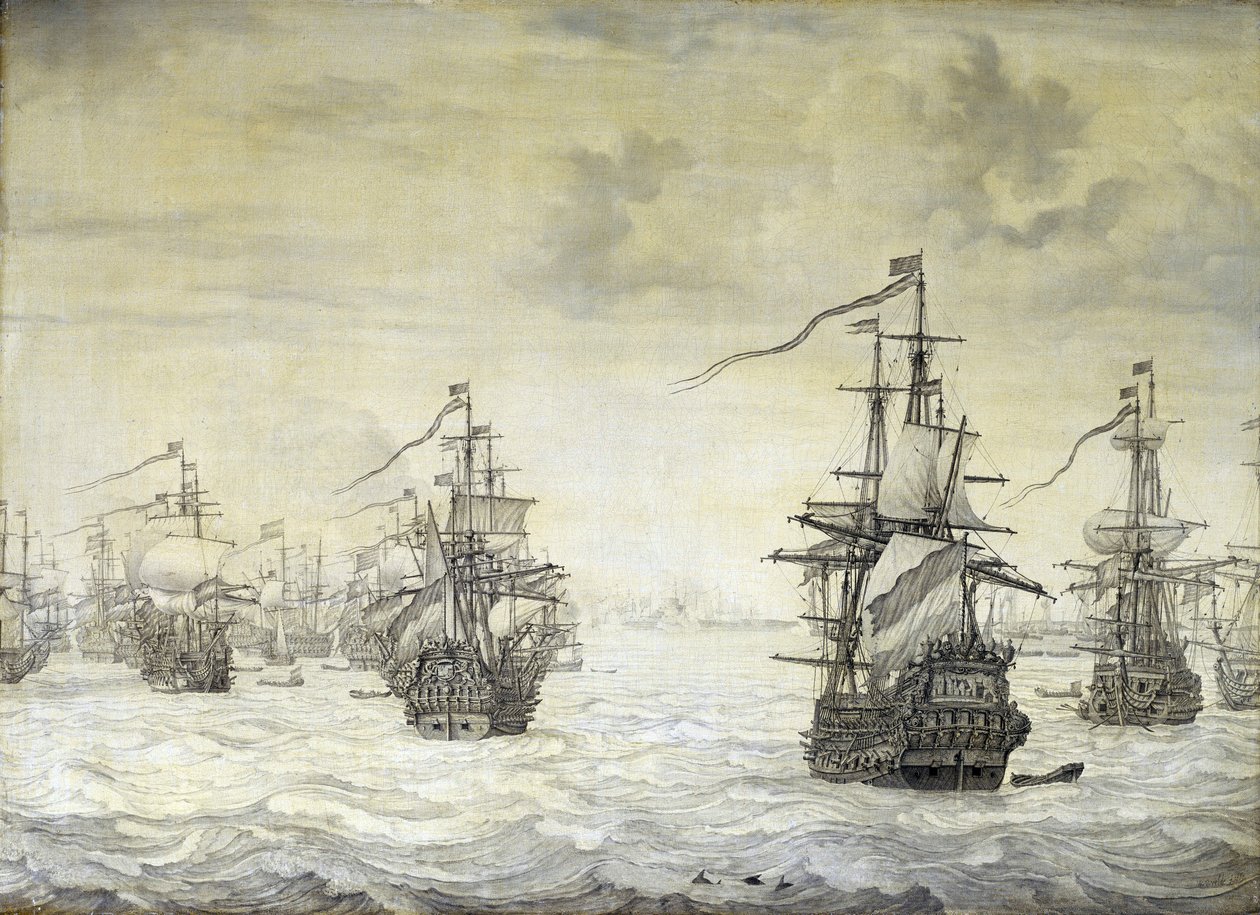 Deuxième guerre anglo-néerlandaise - Willem van de the Elder Velde