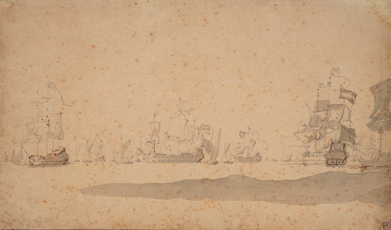 La flotte hollandaise à l