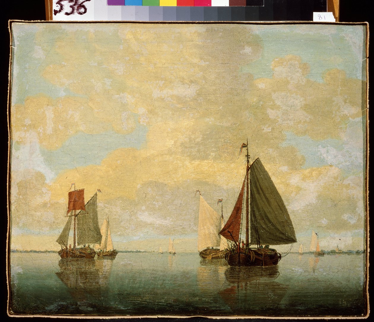 Bateaux à voile - Willem van de Velde the Younger