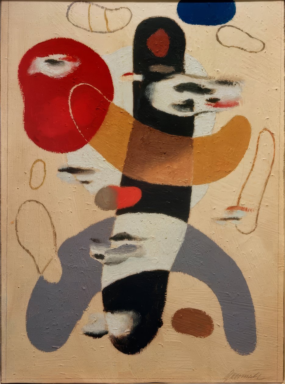 petite flamme - Willi Baumeister