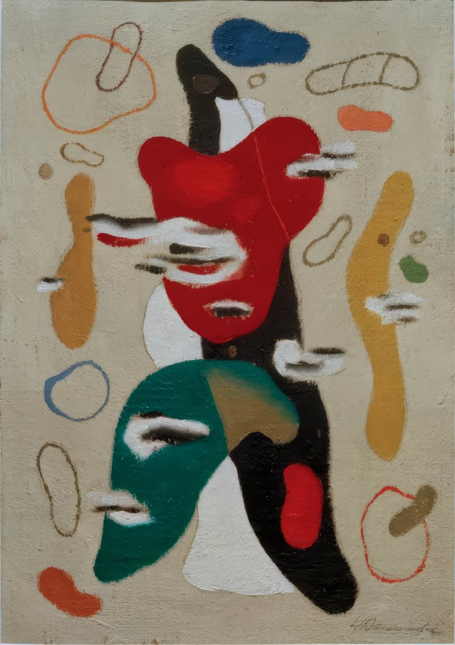 figurine flamboyante - Willi Baumeister