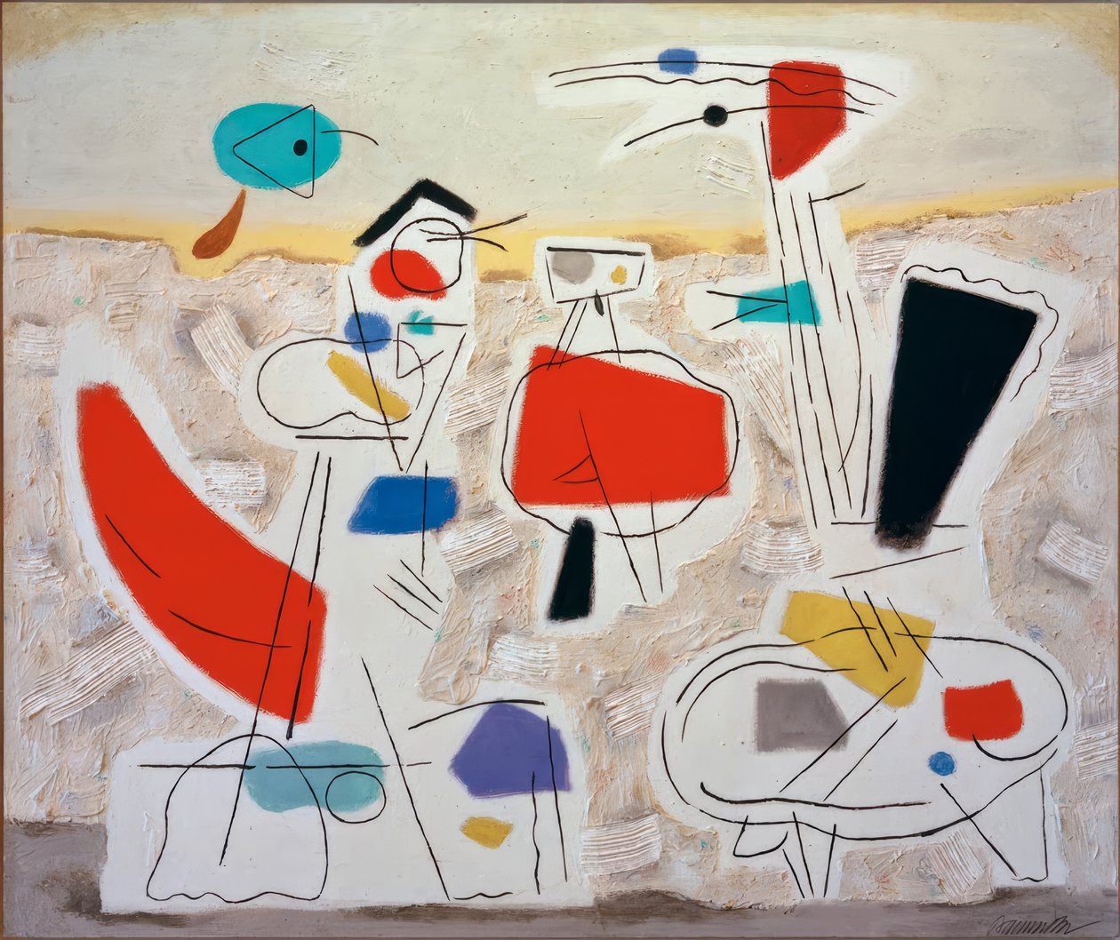 Paysage serein II - Willi Baumeister