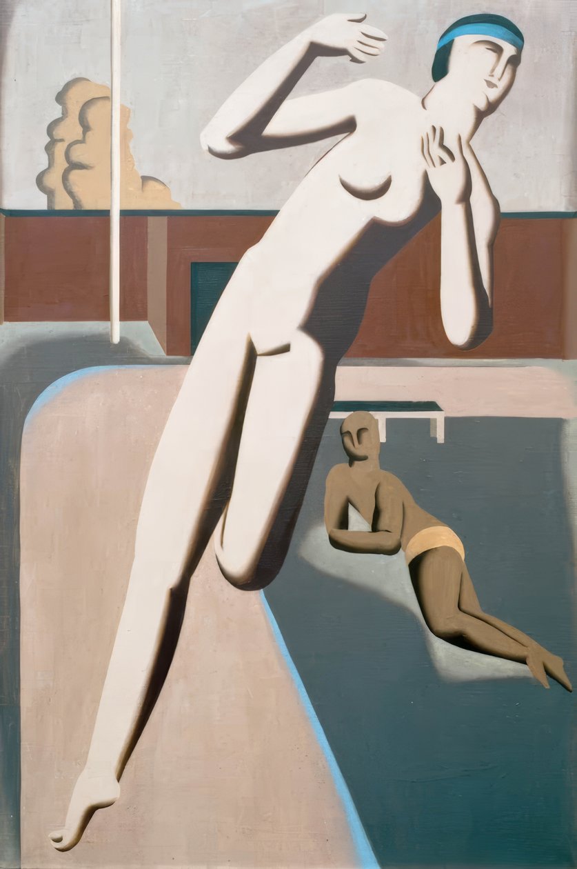 Coureuse II - Willi Baumeister