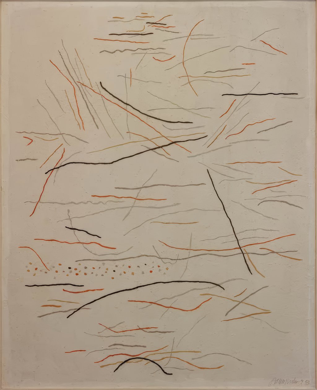 lignes - Willi Baumeister