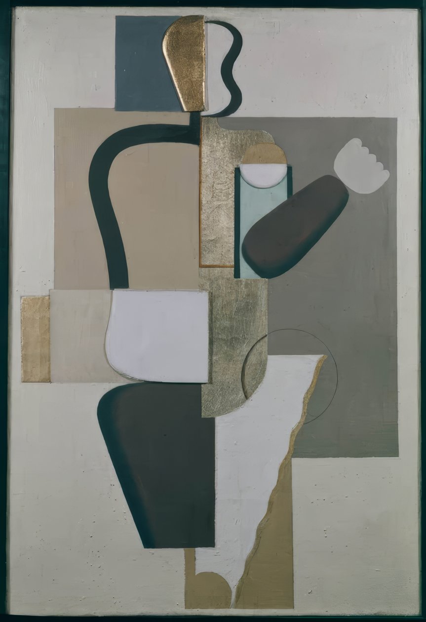 Peinture murale avec des métaux - Willi Baumeister