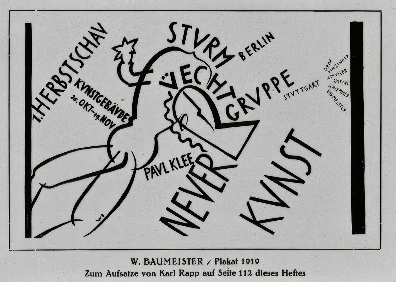 Affiche  - Willi Baumeister