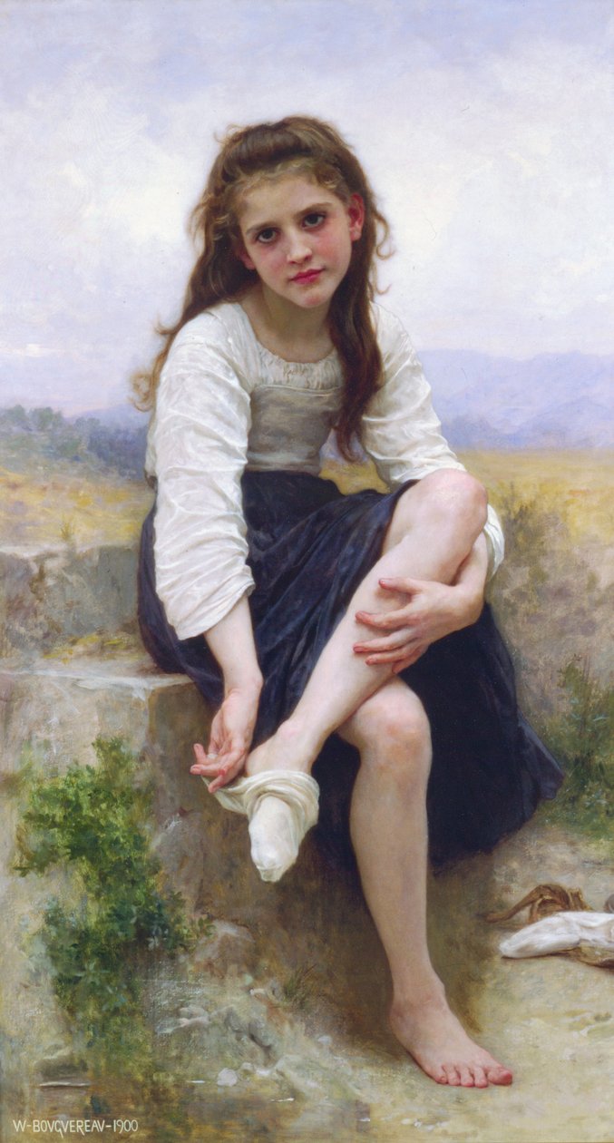Avant le bain - William Adolphe Bouguereau