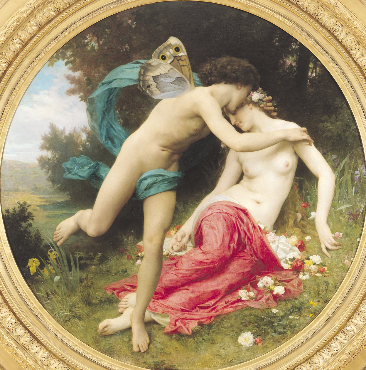 Flore et Zéphyr, 1875 - William Adolphe Bouguereau