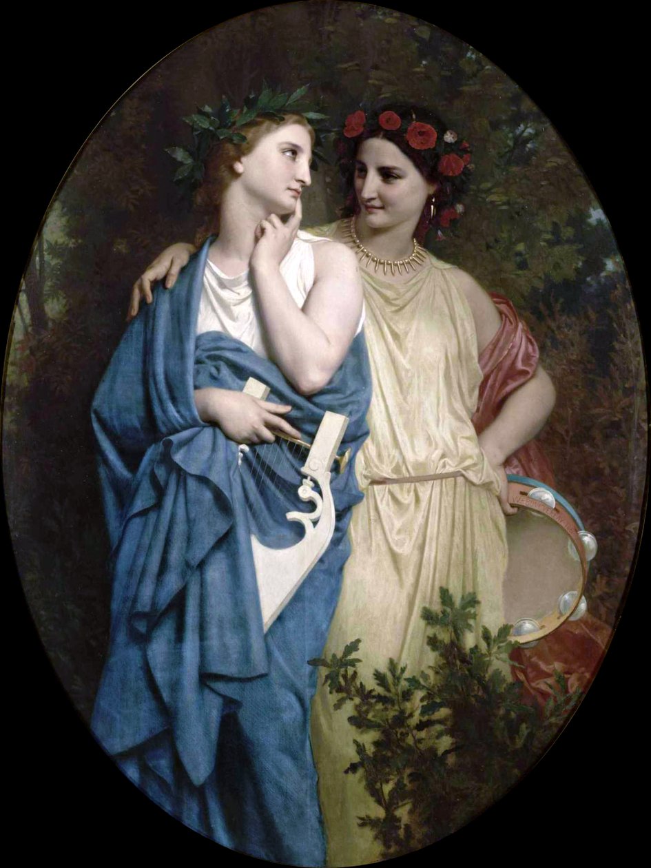 Philomèle et Procné - William Adolphe Bouguereau