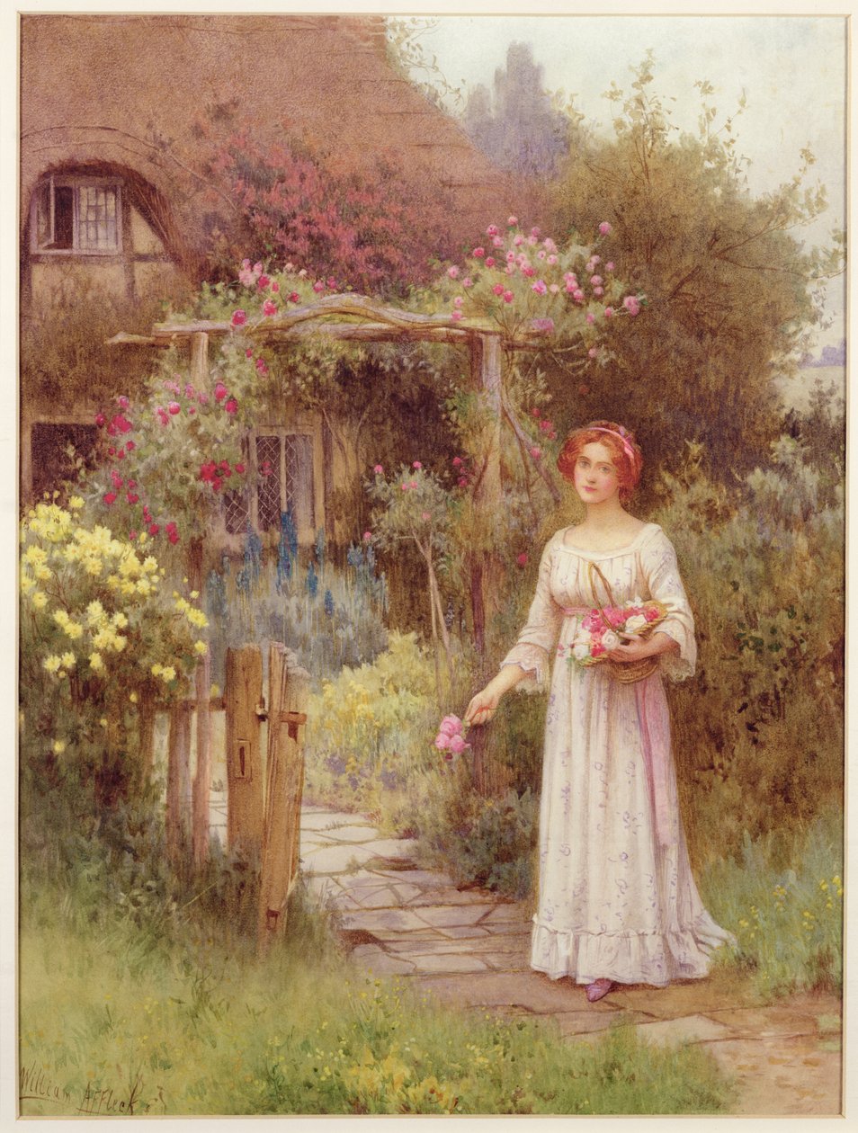À la porte du jardin - William Affleck