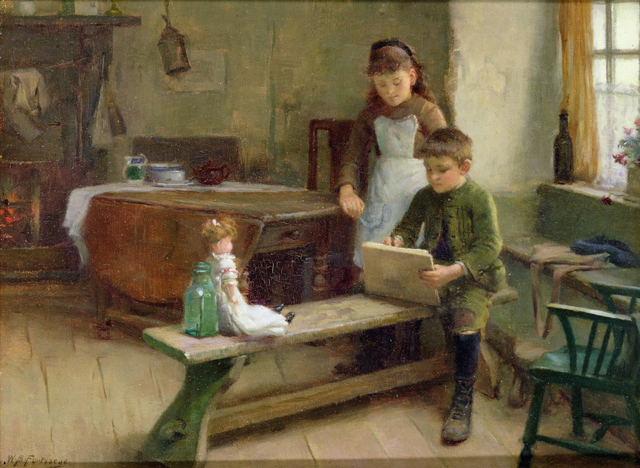 Portrait de Dolly - William Banks Fortescue
