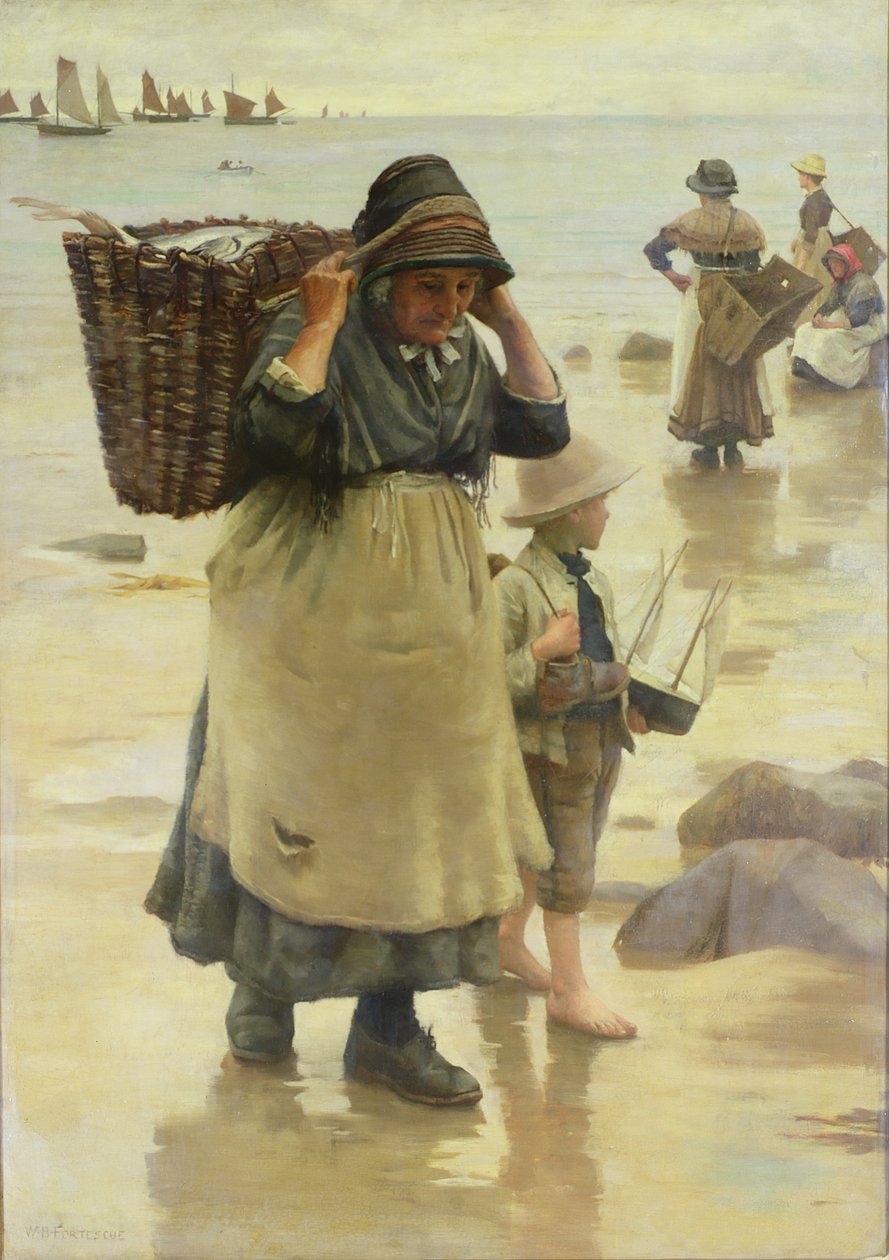 La poissonnière - William Banks Fortescue