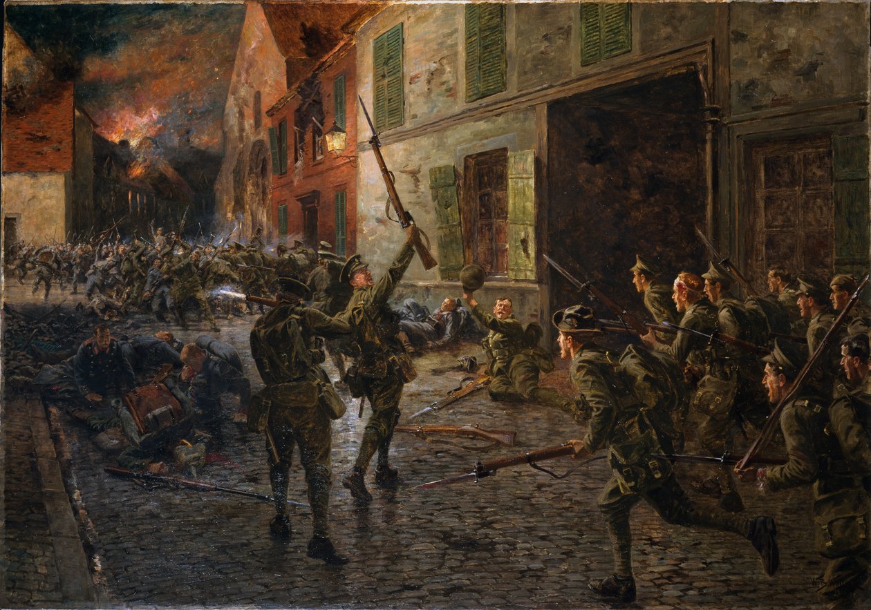 Landrecies, 25 août 1914, 1915 - William Barnes Wollen